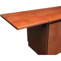 C5 DEEP CREDENZA FLIP-UP SIDE SHELF, 18" WIDE X 31" DEEP, CONTEMPORARY STYLE IN AGED CHERRY